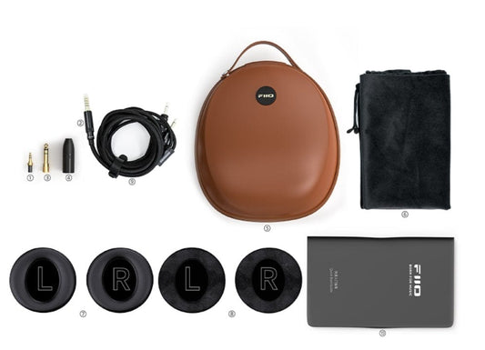 FiiO Headphone FiiO FT5 accessories and balanced cable