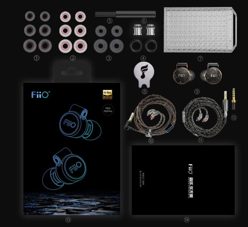 FiiO Earphones FiiO FD3 Pro OPEN BOX