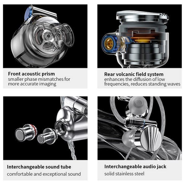 FiiO Earphones FiiO FD5 Dynamic Driver IEM