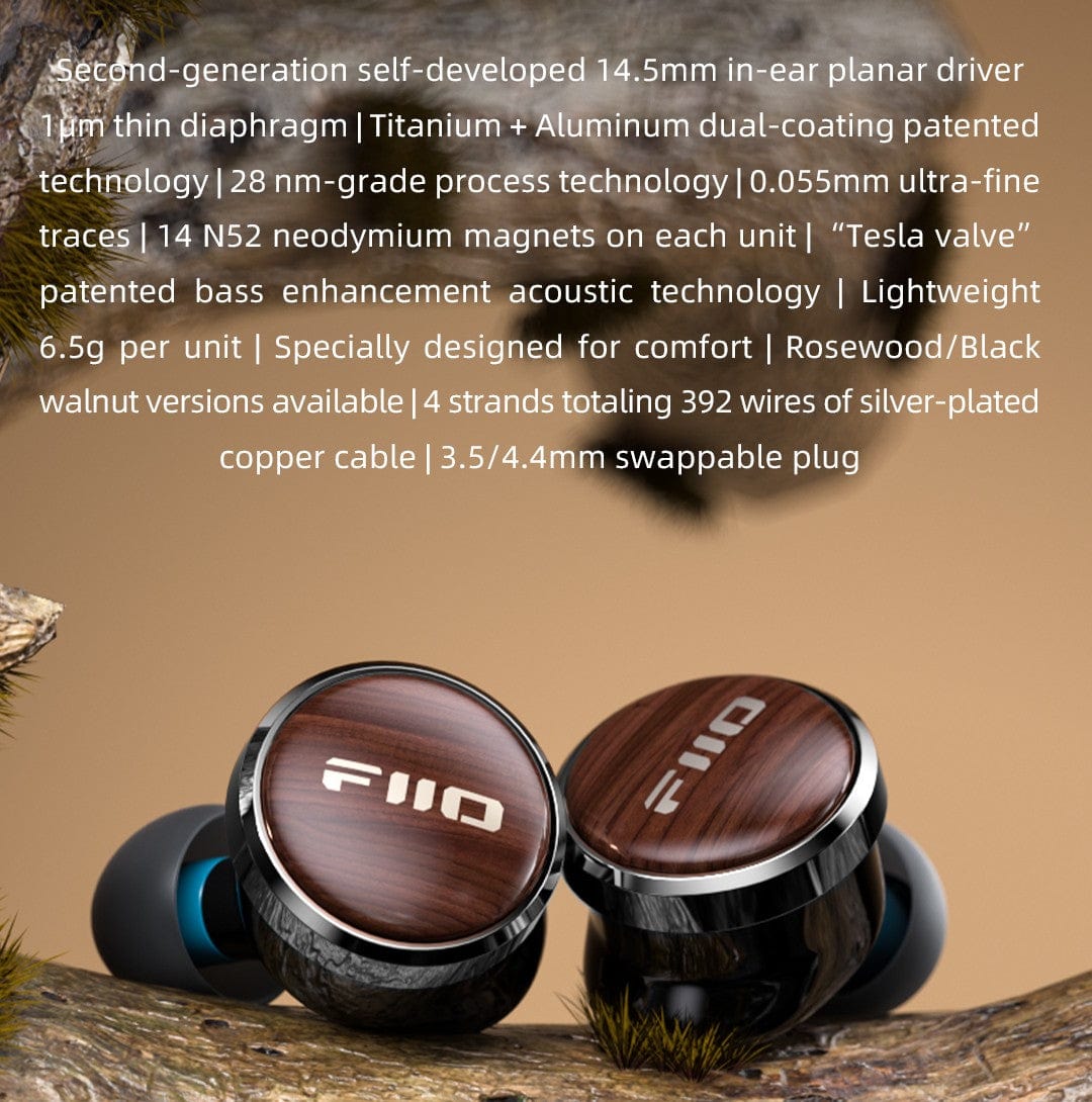 FiiO Earphones FiiO FP3 Planar IEM