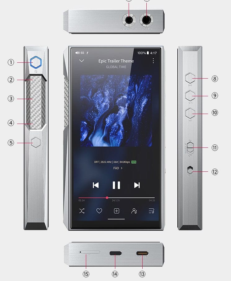 FiiO Portable Music Player FiiO M23